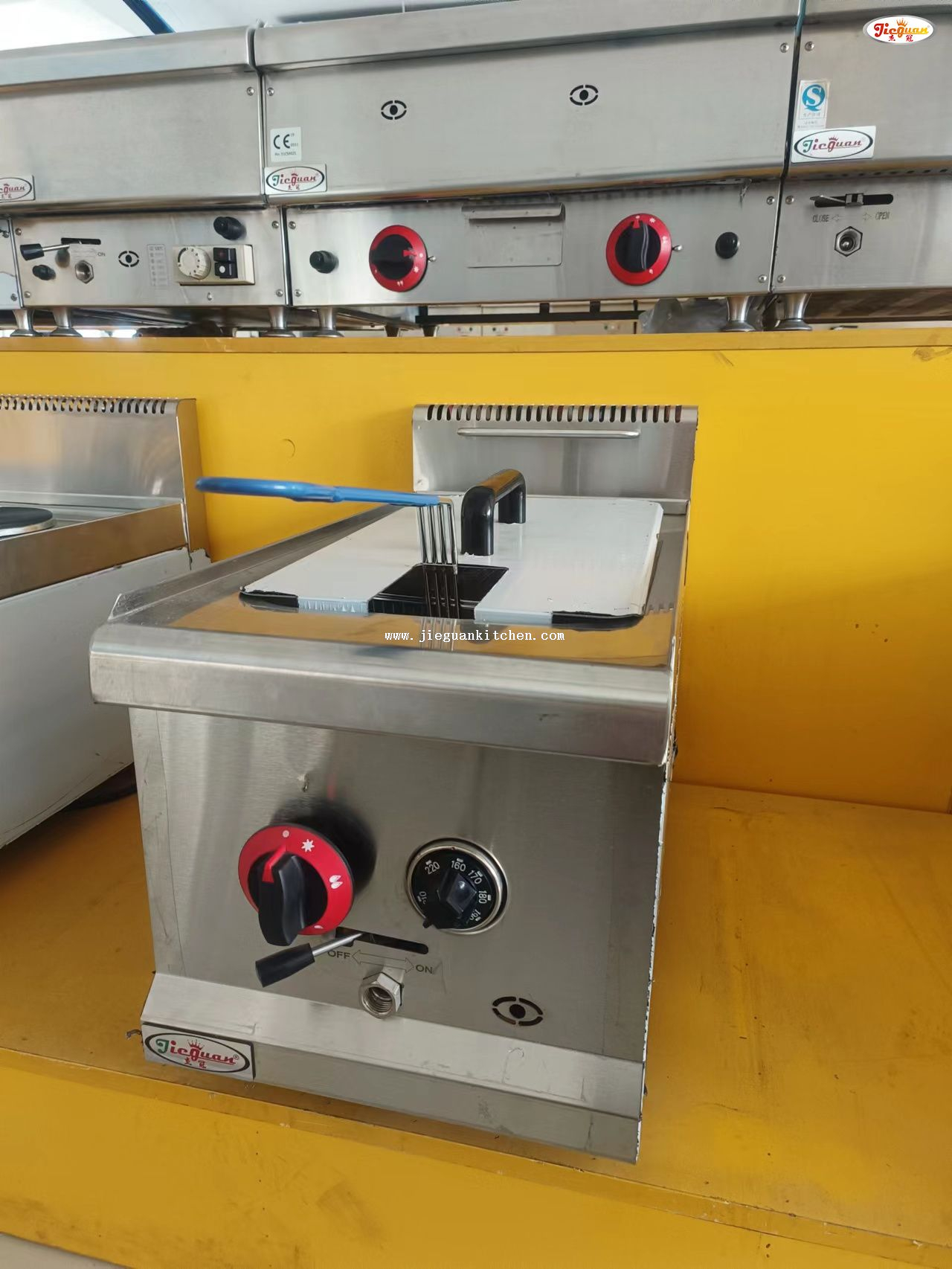 freidora monotanque gas 14L