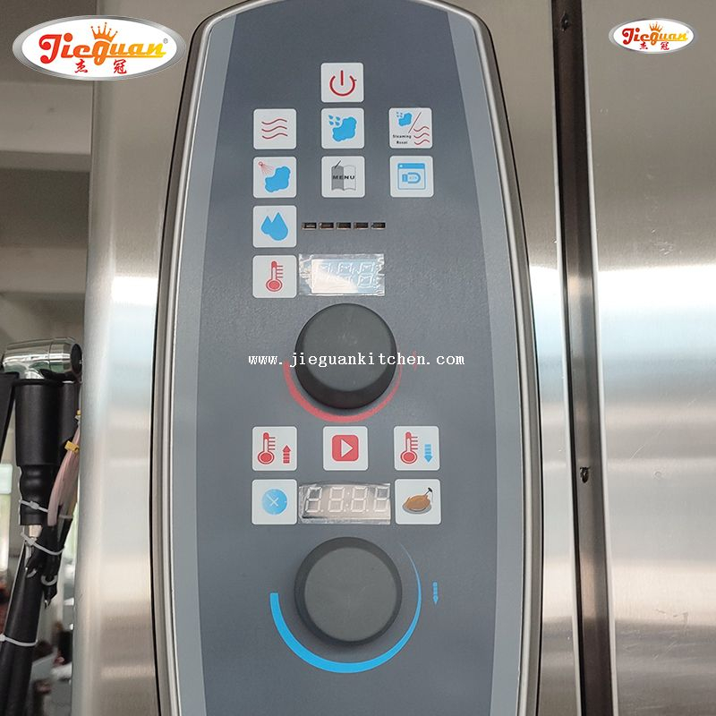 Vapor combinado eléctrico comercial de 20 capas EOA-20-CMP con autolimpieza