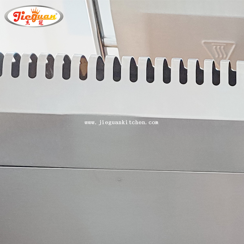 Plancha plana de gas LPG de 730MM comercial