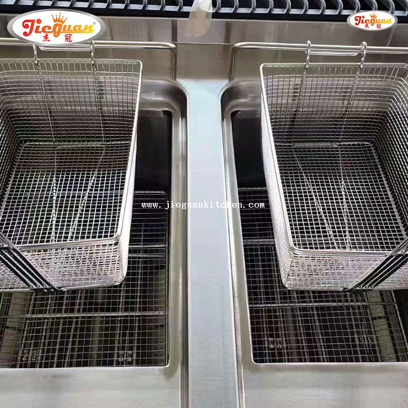 Freidora de patatas eléctrica vertical en guangzhou para hotel