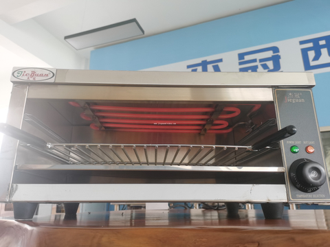 Salamandra eléctrica de acero inoxidable para barbacoa