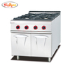 Cocina a gas de 4 quemadores serie 900 con gabinete 