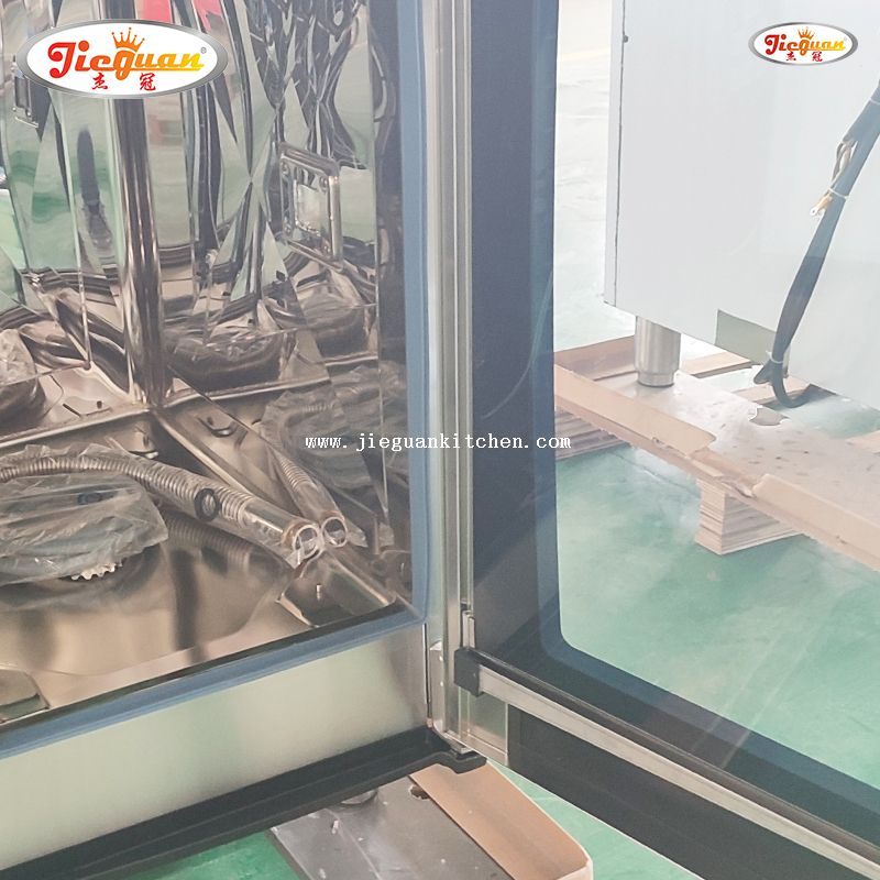  Horno combinado de convección eléctrico, horno de vapor combinado, cocina profesional, horno combinado de 6 capas 