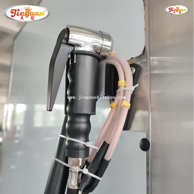 Horno de vapor combinado eléctrico comercial de 20 capas EOA-20-AC con autolimpieza