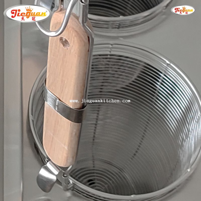 Caldera comercial de fideos de 12 cestas de acero inoxidable, máquina de cocina