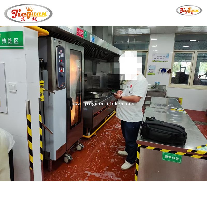 Vapor combinado eléctrico comercial de 20 capas EOA-20-CMP con autolimpieza