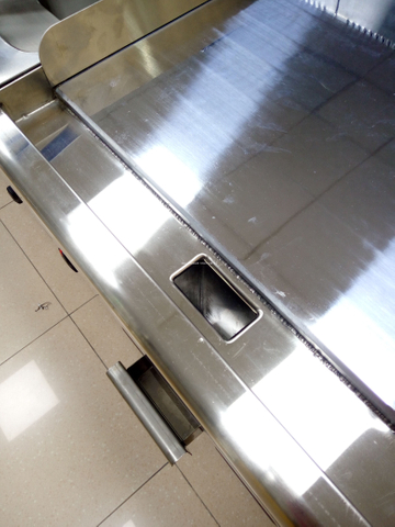 Plancha plana eléctrica comercial Couter Top