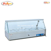 Calentador de comida buffet eléctrico comercial calentamiento baño maría con sartén 6 1/1GN o 12 1/2 GN