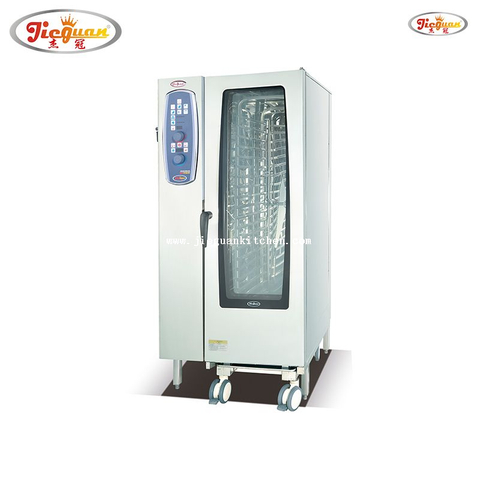 Vapor combinado eléctrico comercial de 20 capas EOA-20-CMP con autolimpieza