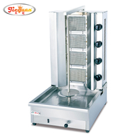 Parrilla de máquina Shawarma de 4 quemadores