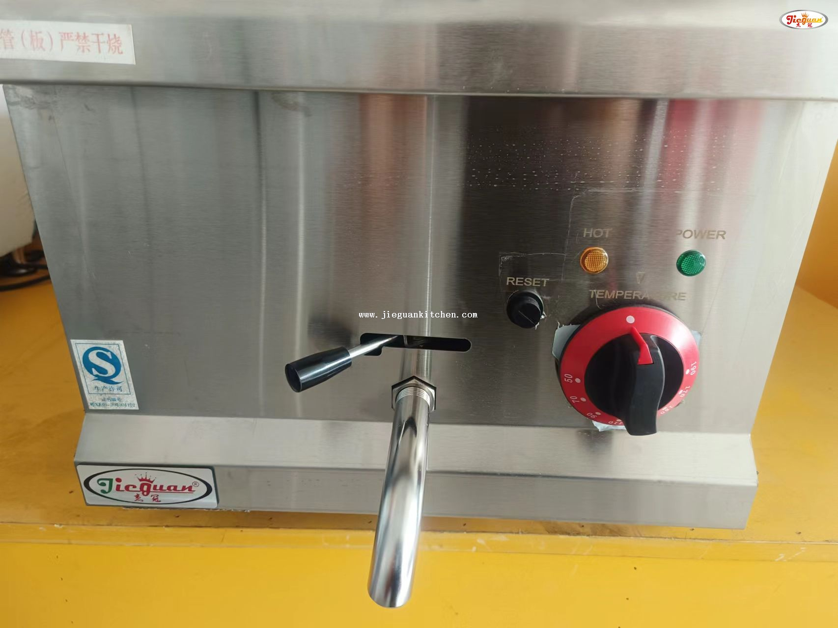 Freidora Eléctrica de Tanque Simple 14L DF-635