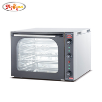 Horno de pared profesional de acero inoxidable a la venta, horno eléctrico incorporado de convección, horno comercial con pulverizador de niebla