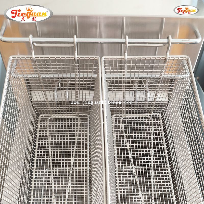 Freidora eléctrica de 1 tanque con temporizador 