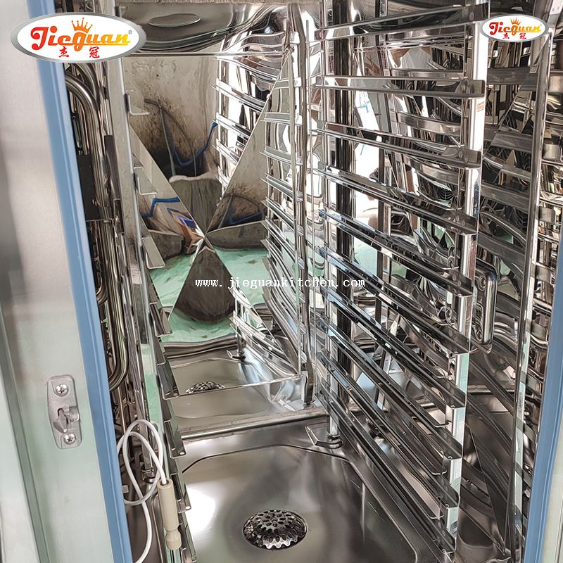 Horno a vapor combinado profesional de 10 capas con pantalla táctil