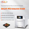 Proveedor fabricado en China Horno rápido de 30 l y 5 etapas de cocción con microondas para catering comercial
