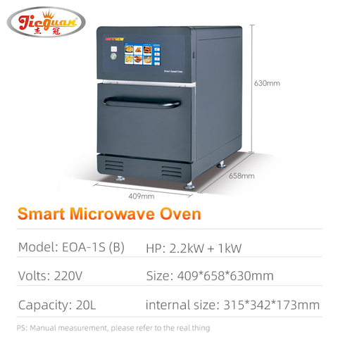 Horno de microondas inteligente